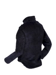 Childrens/Kids Kallye Ripple Fleece Jacket - Navy