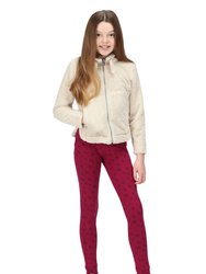 Childrens/Kids Kazumi II Fleece Jacket - Light Vanilla - Light Vanilla