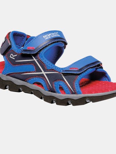 Regatta Childrens/Kids Kota Drift Sandals - Oxford Blue/Pepper product