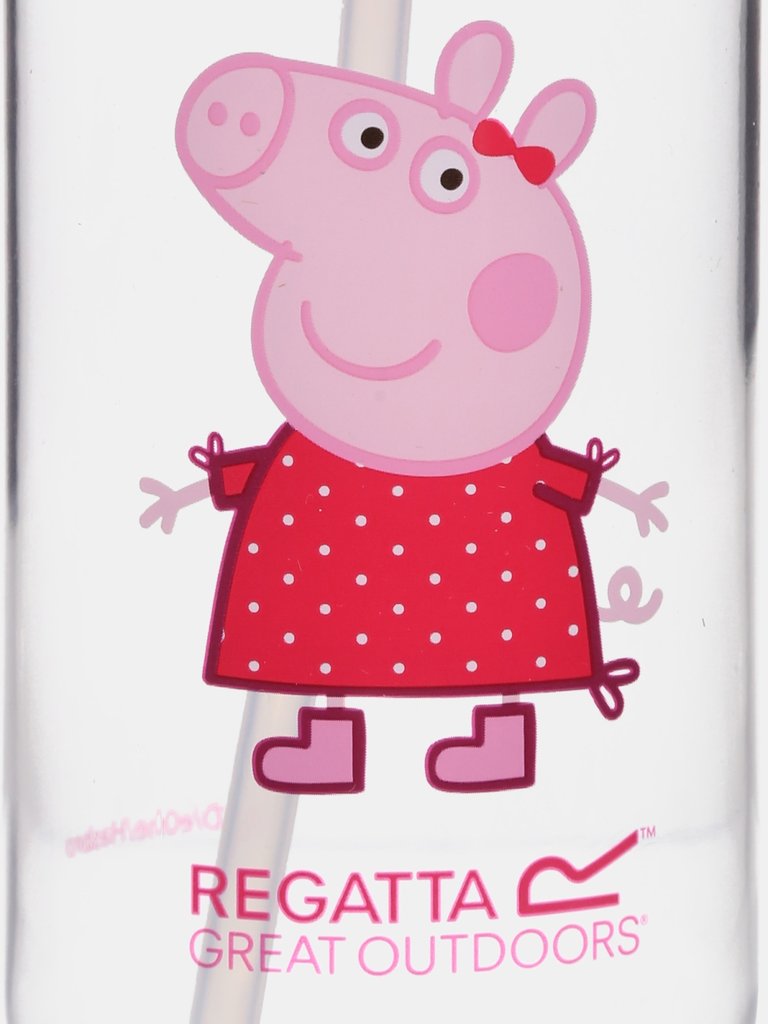 Childrens/Kids Logo Peppa Pig Tritan Water Bottle