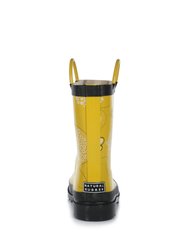 Childrens/Kids Minnow Bee Galoshes