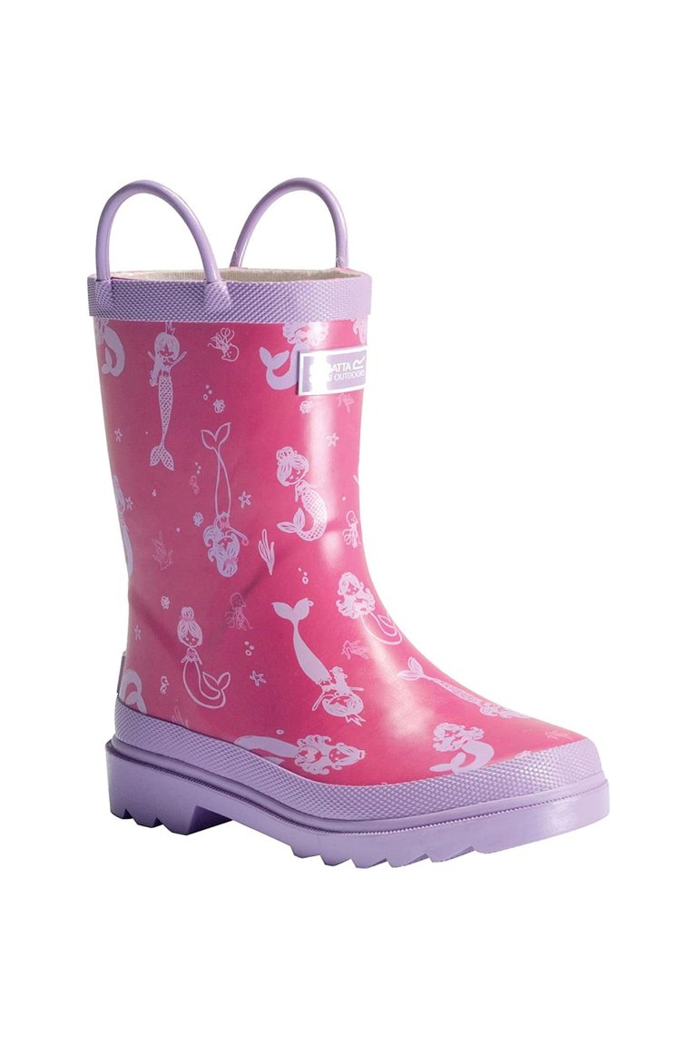 Childrens/Kids Minnow Mermaid Galoshes - Santorini Sunset