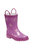 Childrens/Kids Minnow Patterned Wellington Boots - Unicorn/Red Ochre