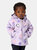 Childrens/Kids Muddy Puddle Peppa Pig Polka Dot Padded Waterproof Jacket - Pastel Lilac