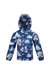 Childrens/Kids Penguin Peppa Pig Packaway Waterproof Jacket - Space Blue/Arctic Blue