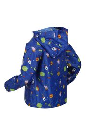 Childrens/Kids Peppa Pig Cosmic Packaway Raincoat - Surf Spray