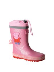 Childrens/Kids Peppa Pig Dinosaur Wellington Boots