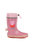 Childrens/Kids Peppa Pig Dinosaur Wellington Boots - Pink