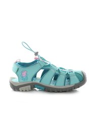 Childrens/Kids Peppa Pig Sandals - Aruba Blue/Atlantis