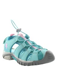 Childrens/Kids Peppa Pig Sandals - Aruba Blue/Atlantis - Aruba Blue/Atlantis