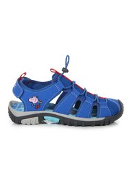 Childrens/Kids Peppa Pig Sandals - Imperial Blue/True Red