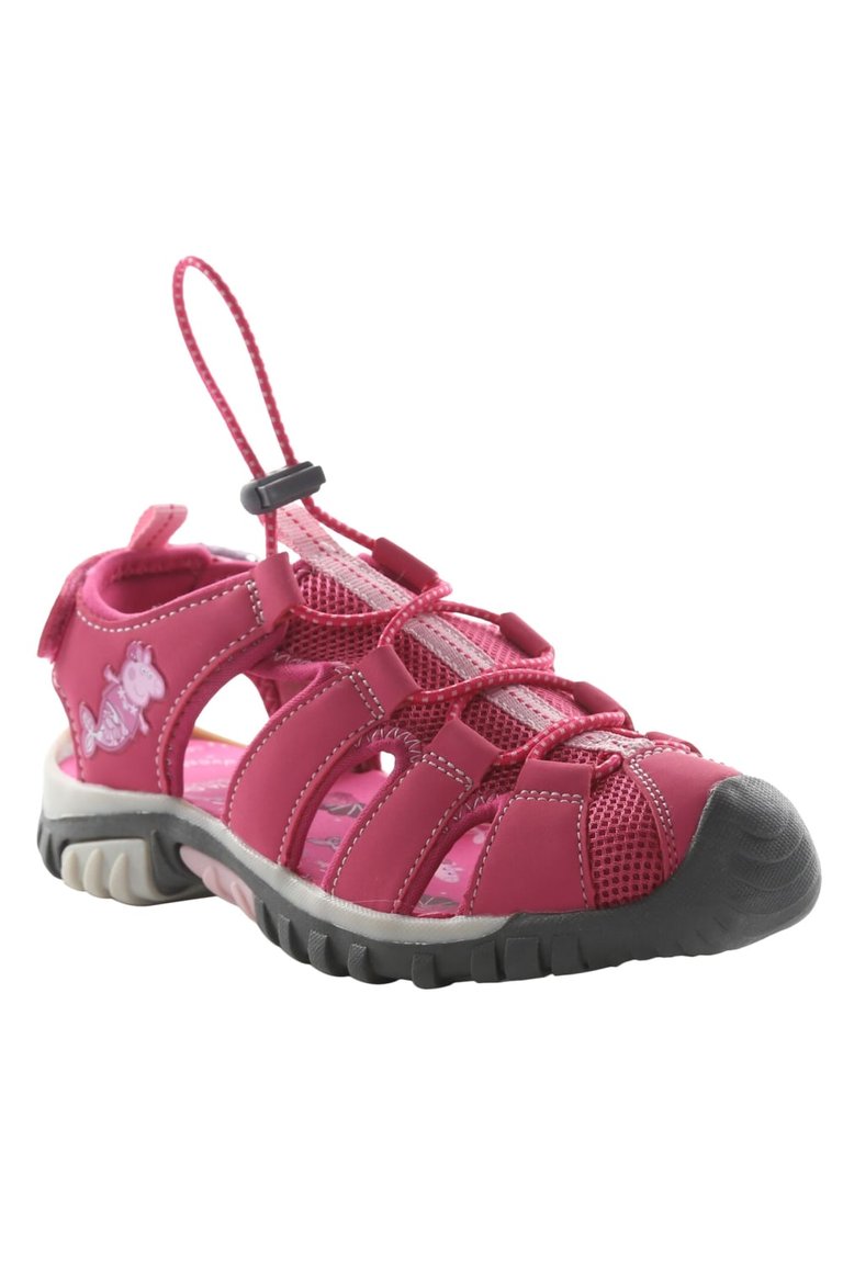 Childrens/Kids Peppa Pig Sandals - Pink Fusion/Pink Mist