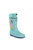 Childrens/Kids Peppa Pig Splash Square Galoshes Shoes - Aruba Blue