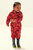 Childrens/Kids Pobble Peppa Pig Dinosaur Waterproof Puddle Suit - True Red - True Red
