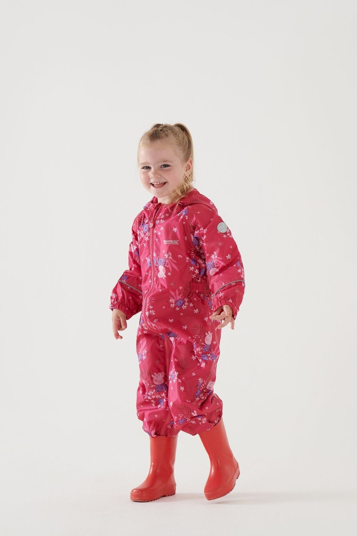 Regatta puddle suit sales pink