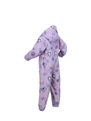 Childrens/Kids Pobble Peppa Pig Polka Dot Waterproof Puddle Suit