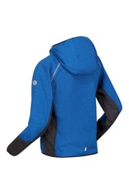 Childrens/Kids Prenton Lightweight Fleece Jacket - Sky Diver Blue/Admiral Blue