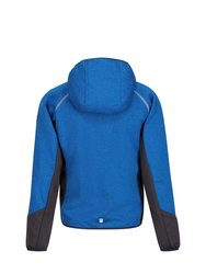 Childrens/Kids Prenton Lightweight Fleece Jacket - Sky Diver Blue/Admiral Blue