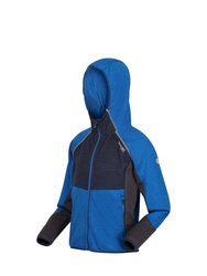 Childrens/Kids Prenton Lightweight Fleece Jacket - Sky Diver Blue/Admiral Blue