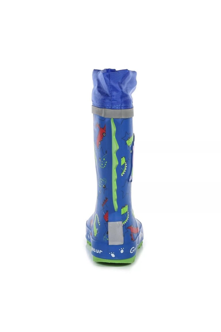 Childrens/Kids Puddle Peppa Pig Galoshes - Imperial Blue