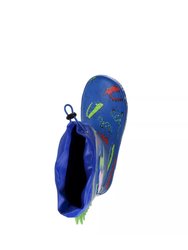 Childrens/Kids Puddle Peppa Pig Galoshes - Imperial Blue - Imperial Blue