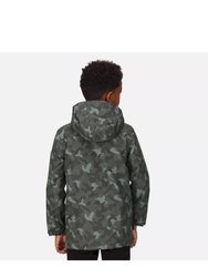 Childrens/Kids Salman Insulated Waterproof Jacket - Dark Khaki