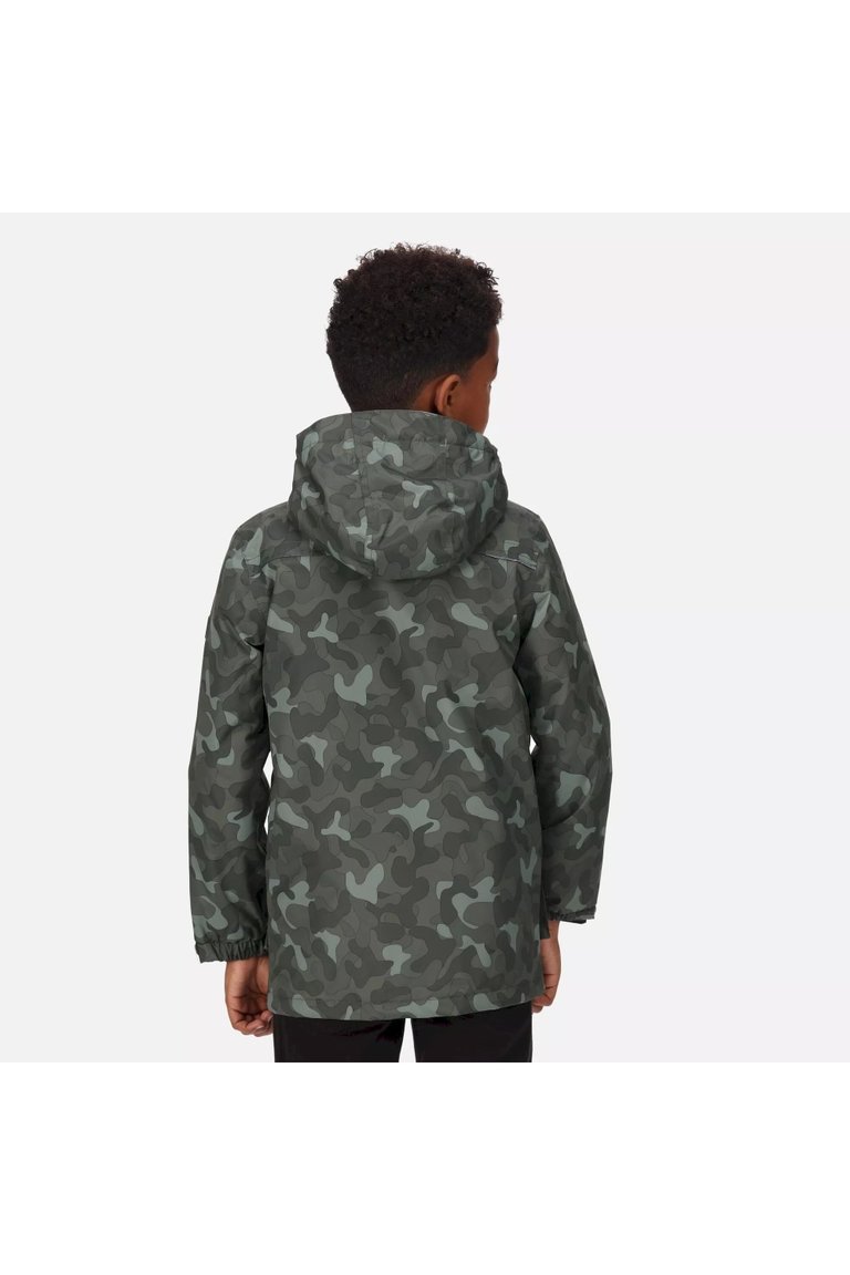 Childrens/Kids Salman Insulated Waterproof Jacket - Dark Khaki