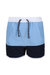 Childrens/Kids Sergio Swim Shorts - Powder Blue/Navy