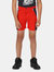 Childrens/Kids Sorcer II Mountain Shorts - Fiery Red/India Grey