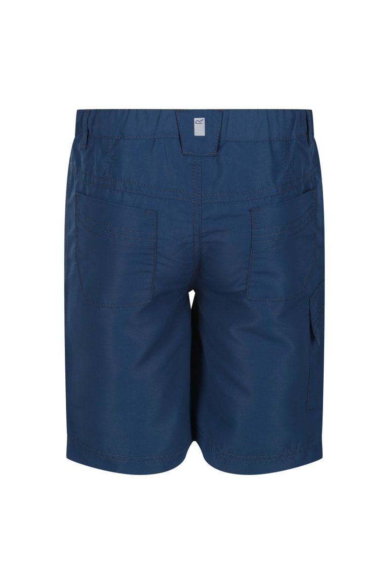 Childrens/Kids Sorcer II Shorts - Moonlight Denim