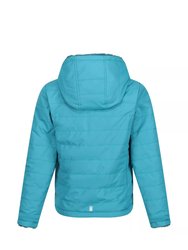 Childrens/Kids Spyra III Reversible Insulated Jacket - Pagoda Blue/Dragonfly