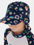 Childrens/Kids Sunshade Peppa Pig Neck Protector Cap