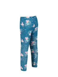 Childrens/Kids Umbrella Peppa Pig Leggings - Pack Of 2