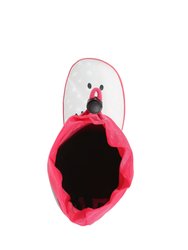 Childrens/Kids Unicorn Peppa Pig Galoshes - Winterberry