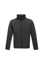 Classic Mens Water Repellent Softshell Jacket - Seal Gray