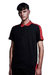 Contrast Coolweave Pique Polo Shirt - Black/Classic Red - Black/Classic Red