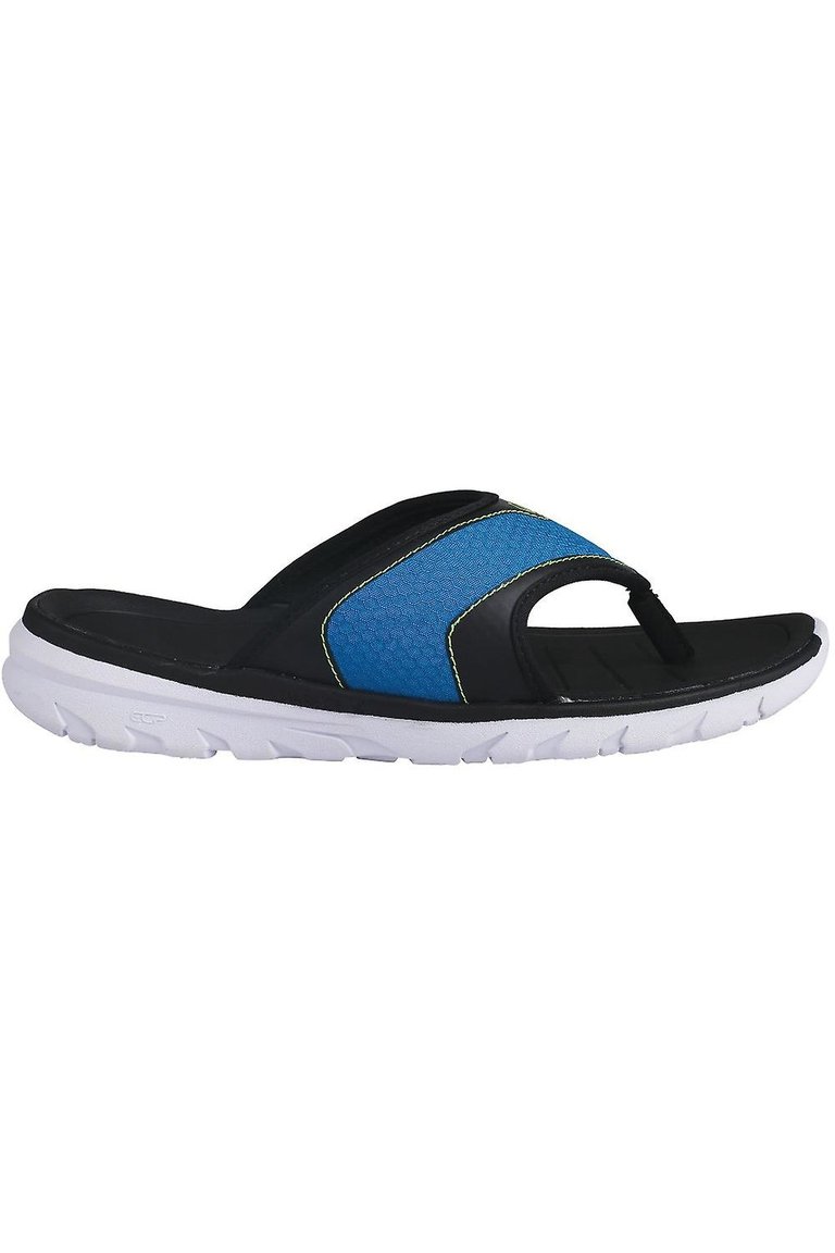 Dare 2B Mens Xiro Flip Flops - Petrol Blue/Jasmine Green