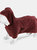 Dog Drying Coat - Claret Red - L