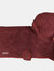 Dog Drying Coat - Claret Red - L - Claret Red