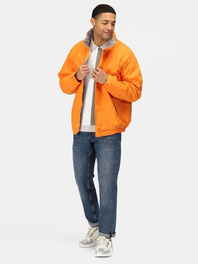 Regatta Dover Waterproof Windproof Thermo-Guard Insulation Jacket - Sun Orange/Seal Gray product