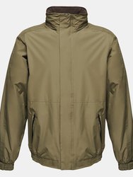 Dover Waterproof Windproof Thermo-Guard Insulation Jacket - Dark Khaki/Black