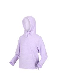 Girls Kalina Marl Hoodie - Pastel Lilac