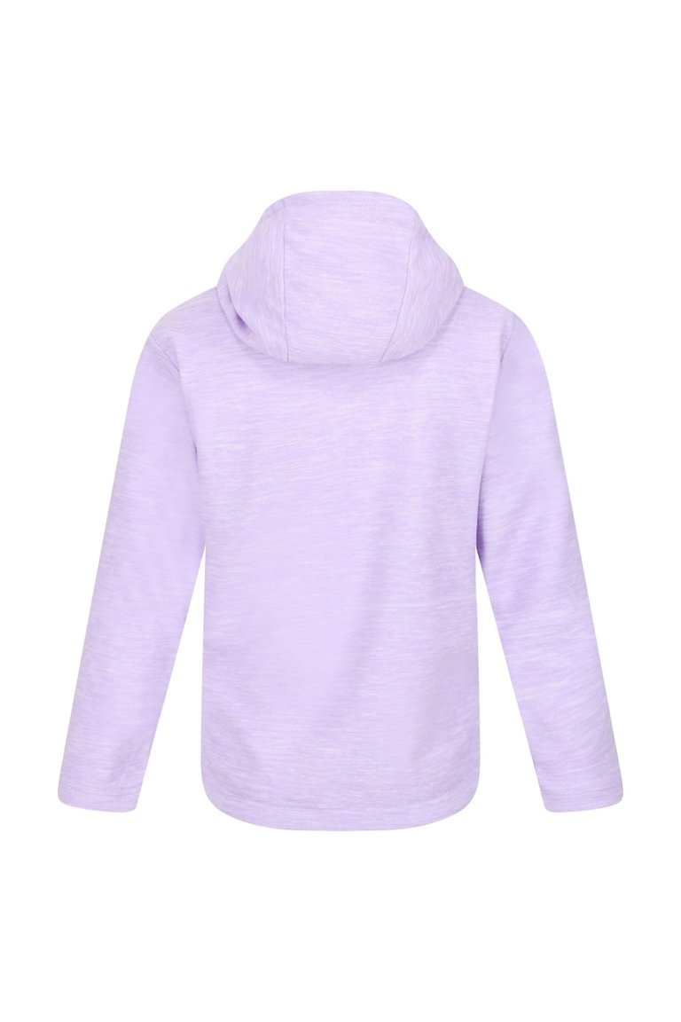 Girls Kalina Marl Hoodie - Pastel Lilac