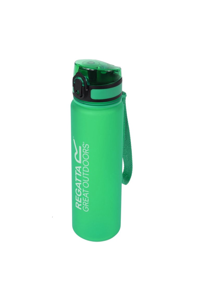 Great Outdoors 0.6L Tritan Drinks Flip Flask - Green - Green