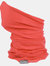 Great Outdoors Adults Unisex Multitube Scarf/Neckwarmer - Neon Peach - Neon Peach