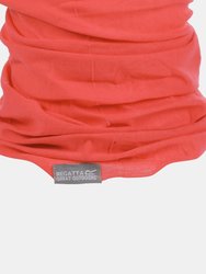 Great Outdoors Adults Unisex Multitube Scarf/Neckwarmer - Neon Peach