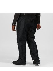 Great Outdoors Mens Classic Pack It Waterproof Overtrousers - Black