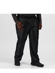 Great Outdoors Mens Classic Pack It Waterproof Overtrousers - Black