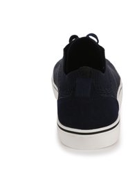 Great Outdoors Mens Knitted Sneakers - Navy