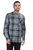 Great Outdoors Mens Lazare Long Sleeve Checked Shirt - Navy - Navy